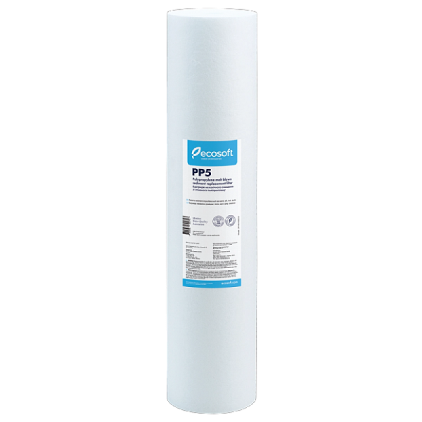 Картридж зі спіненого поліпропілену Ecosoft 4,5"х20" 5мкм