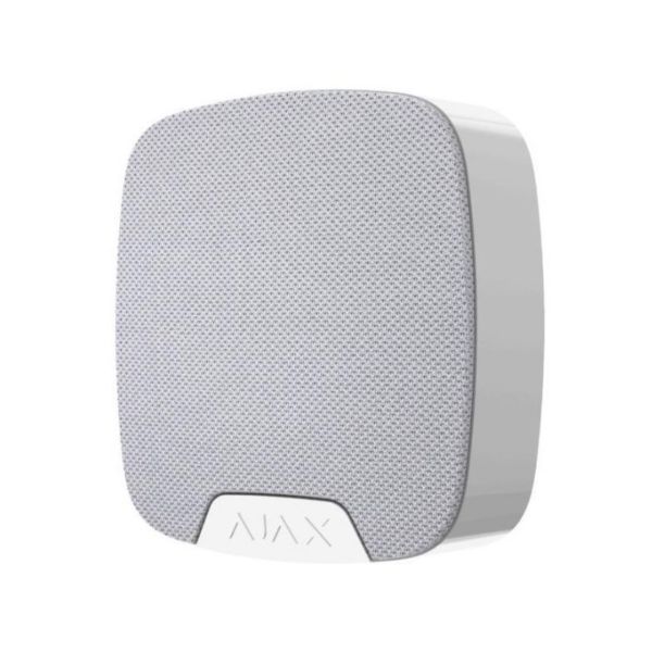 Бездротова сирена Ajax HomeSiren для приміщення (white)
