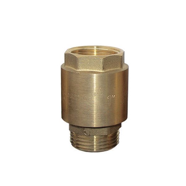 Клапан зворотний 1"M1"F (латунь) AQUATICA (779645)