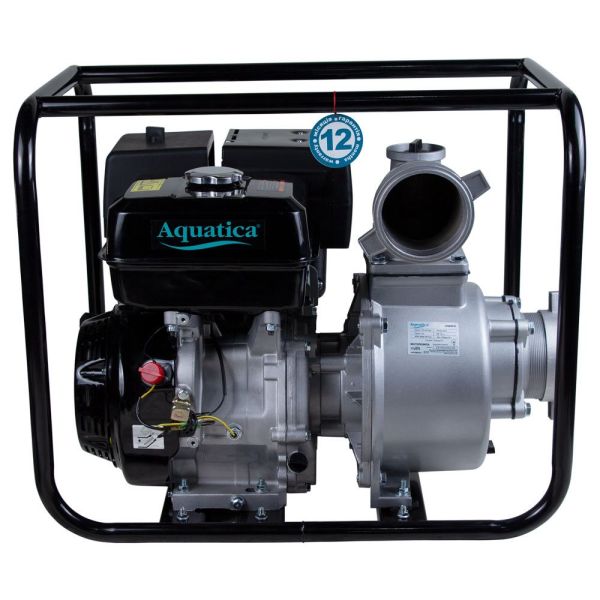 Мотопомпа 18 к.с. Hmax 35м Qmax 120м/год (4-х тактний) AQUATICA AQ60CX (772533)