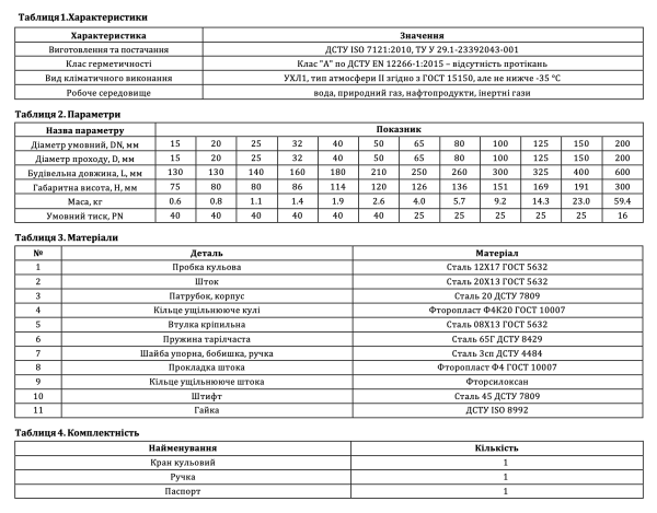 Кран Breeze 11с37п DN15/15, PN40, повнопрохідний, приварний, запірний, кульовий, сталевий (11.37.015-001)