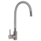Смеситель для кухни MIXXUS SUS-011 REFL GREY с силикиновым изливом из нерж. стали SUS304 (SS2799)