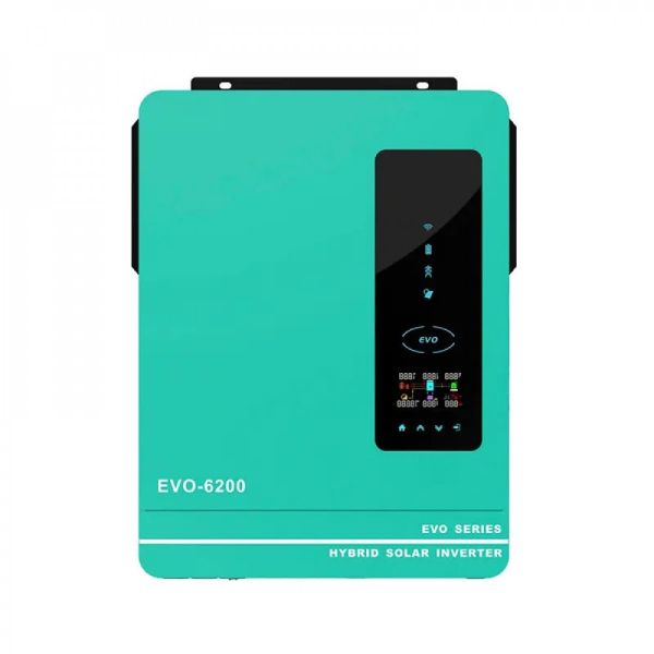 Гібридний інвертор ARUNA Solar EVO6200W/48V (модуль WIFI) БЕЗ АКУМУЛЯТОРА