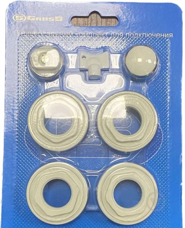 Комплект для підключення радіатора 3/4" Gross