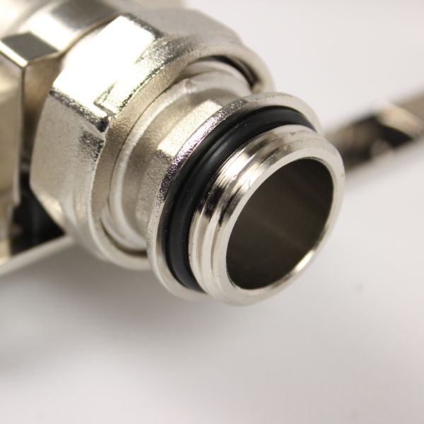 Колектор Standard 1" - 3/4" на 9 виходів та змішувальна група з насосом