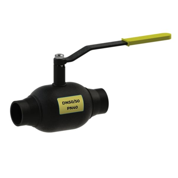 Кран Breeze 11с37п DN50/50, PN40, повнопрохідний, приварний, запірний, кульовий, сталевий (11.37.050-001)