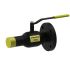 Кран Breeze 11с34п DN125/100, PN25, стандартнопрохідний, комбінований, запірний, кульовий (11.34.125-001)