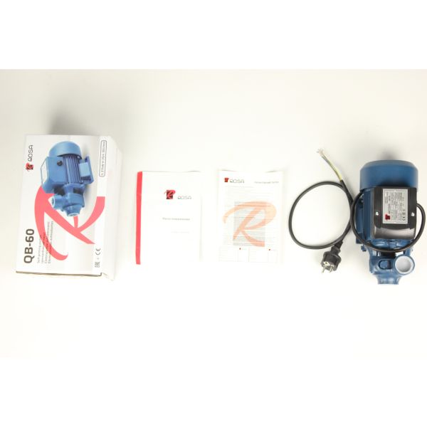 Вихровий насос ROSA QB-60, 0.37kWh