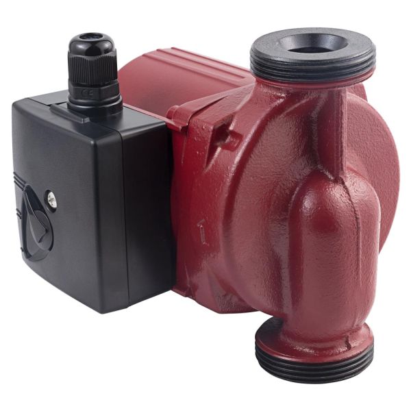 Насос циркуляційний 100Вт Hmax 6м Qmax 75л/хв 1" 130мм+гайки 1" AQUATICA (774133)