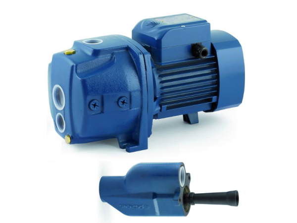 Відцентровий насос Pedrollo JDWm1AX/30-4" 0.75 kW (46JSR2A10A1) із виносним зовнішнім ежектором (Італія)