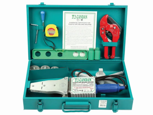 Паяльник для пластикових труб CANDAN CM-06 SET 1500w (Туреччина)