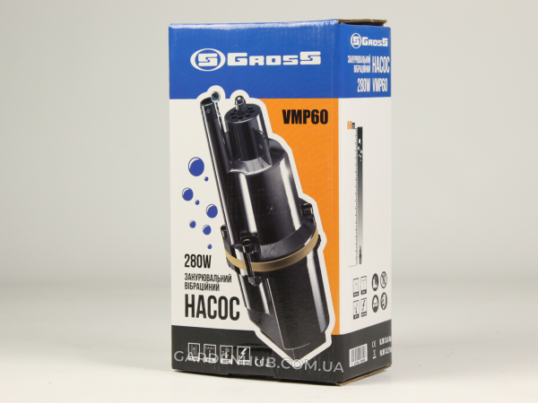 Насос вібраційний Gross VMP60 "малиш" з верхнім забіром