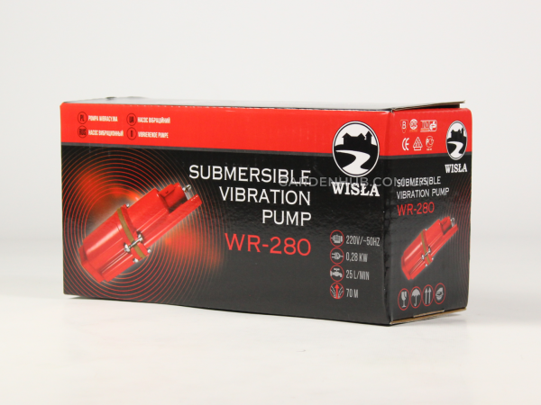 Насос вибрационный Wisla WR-280 "малыш" с верхним забором