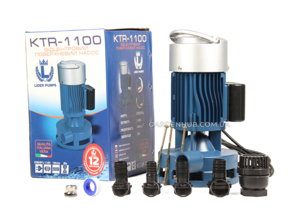 Відцентровий насос БЦН Lider KTR 1100 1,1 КВт