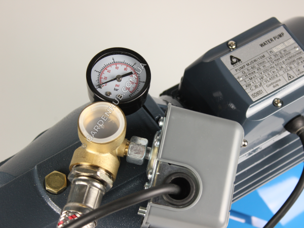 Поверхностная насосная станция Delta MJSW/10M 1.1кВт чугун с гидроаккумулятором на 24 литра