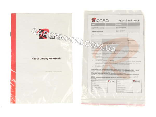 Насос Rosa 4QJDa 0,75kW, шнековий, для свердловини