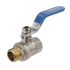 Кульовий кран Gross Optimal DN15 1/2" В-З, синій, для води, ручка