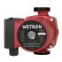 Насос циркуляційний 100Вт Hmax 6м Qmax 40л/хв 1" 130мм бордо + гайки 3/4 WETRON (774231)
