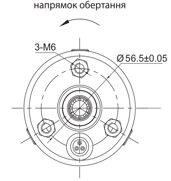 Насос відцентровий 0.75кВт H 91(68)м Q 45(30)л/хв 80мм 40м кабелю mid AQUATICA 3QJED2-21-0.75 (778403)