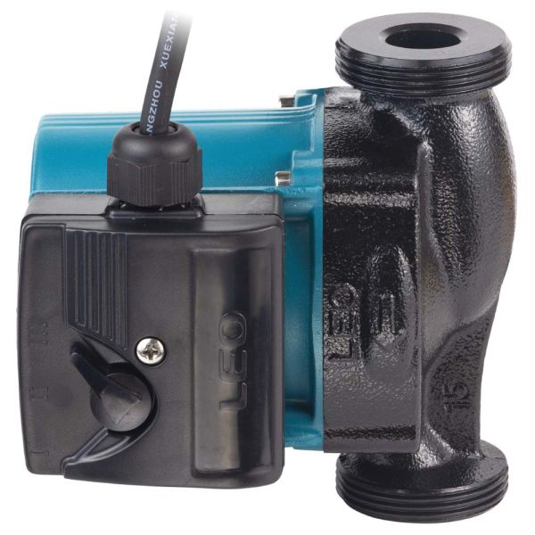Насос циркуляційний 96Вт Hmax 6м Qmax 58л/хв Ø1½" 130мм+гайки Ø1" LEO 3.0 LRP25-60/130 (774433)