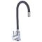 Змішувач для кухні MIXXUS SUS-011 CHROME REFL BLACK з силіконовим виливом з нерж. сталі SUS304 (MI6223)