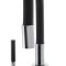Змішувач для кухні Mixxus Premium RIO 011 (Black) з довгим, гнучким, силіконовим виливом