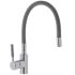 Змішувач для кухні Mixxus Premium RIO 011 (Gray) з довгим, гнучким, силіконовим виливом