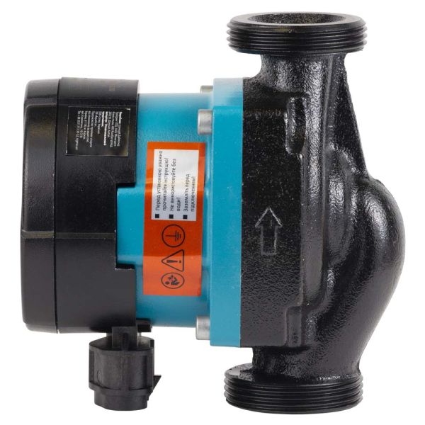 Насос циркуляційний енергозберігаючий 5-60Вт Hmax 8м Qmax 63л/хв Ø1½" 130мм + гайки Ø1" AQUATICA GPA25-8/130 III (774062)
