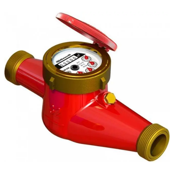 Лічильник гарячої води Gross 1 1/4" (32) MTW-UA-32 R80 (сухохід) без гайок