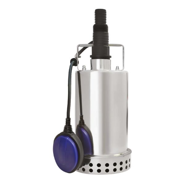 Насос дренажний садовий 0.4кВт Hmax 7м Qmax 130л/хв (част. до 5мм, нерж) AQUATICA (773053)