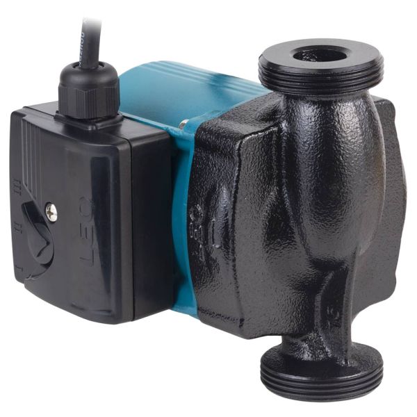 Насос циркуляційний 96Вт Hmax 6м Qmax 58л/хв Ø1½" 130мм+гайки Ø1" LEO 3.0 LRP25-60/130 (774433)