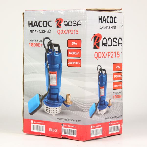 Дренажний насос ROSA QDX/P-215 без поплавця