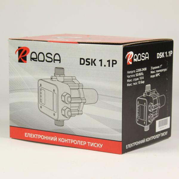 Електронне реле тиску з захистом від сухого ходу ROSA DSK1.1P