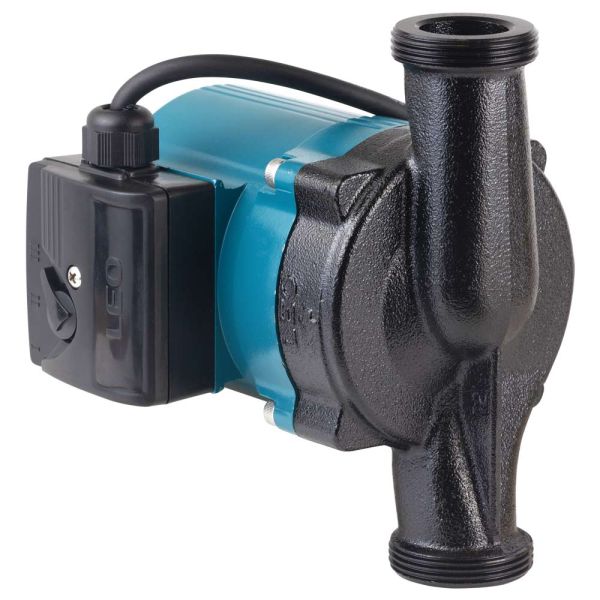 Насос циркуляційний 200Вт Hmax 8м Qmax 120л/хв 1" 180мм+гайки 1" LEO 3.0 LRP25-80/180 (774451)