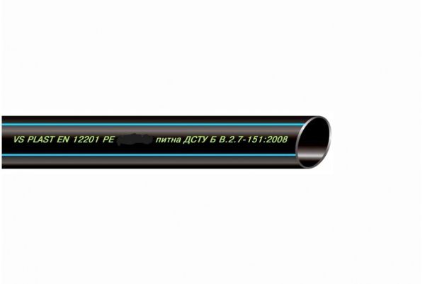 Труба поліетиленова VS Plast PE80 SDR13,6 PN10 40x2.4 мм