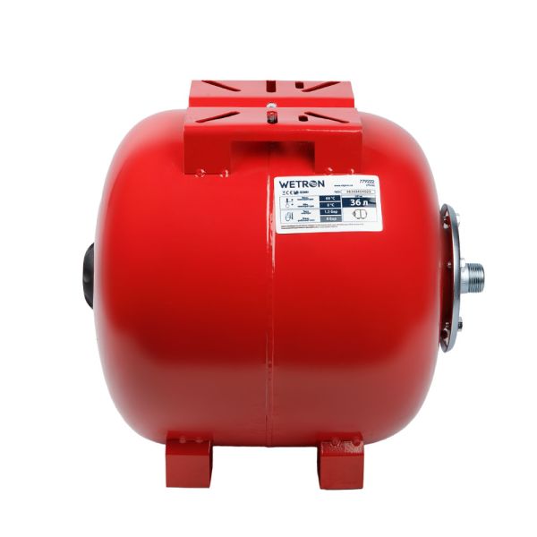 Гідроакумулятор горизонтальний 36л WETRON HTw36 (779222)