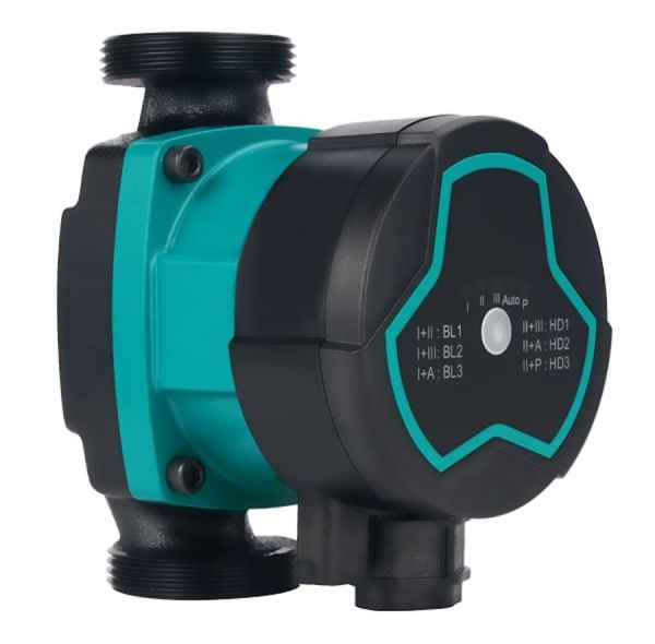Насос циркуляційний енергозберігаючий 5-39Вт Hmax 6м Qmax 53л/хв Ø1½" 130мм + гайки Ø1" AQUATICA GPA25-6/130 III (774052)